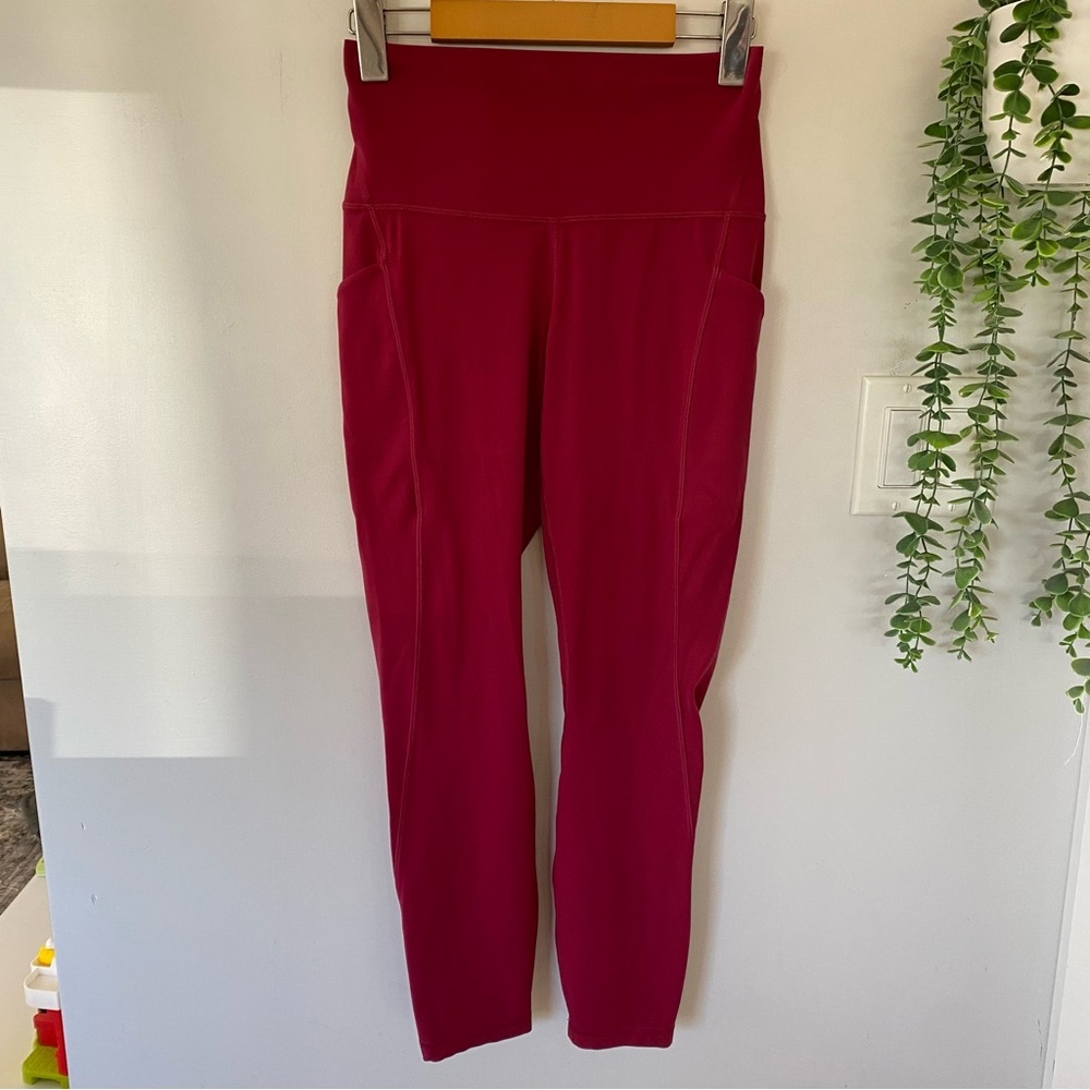 Lululemon Athletica Berry High-Waisted Leggings Size 6